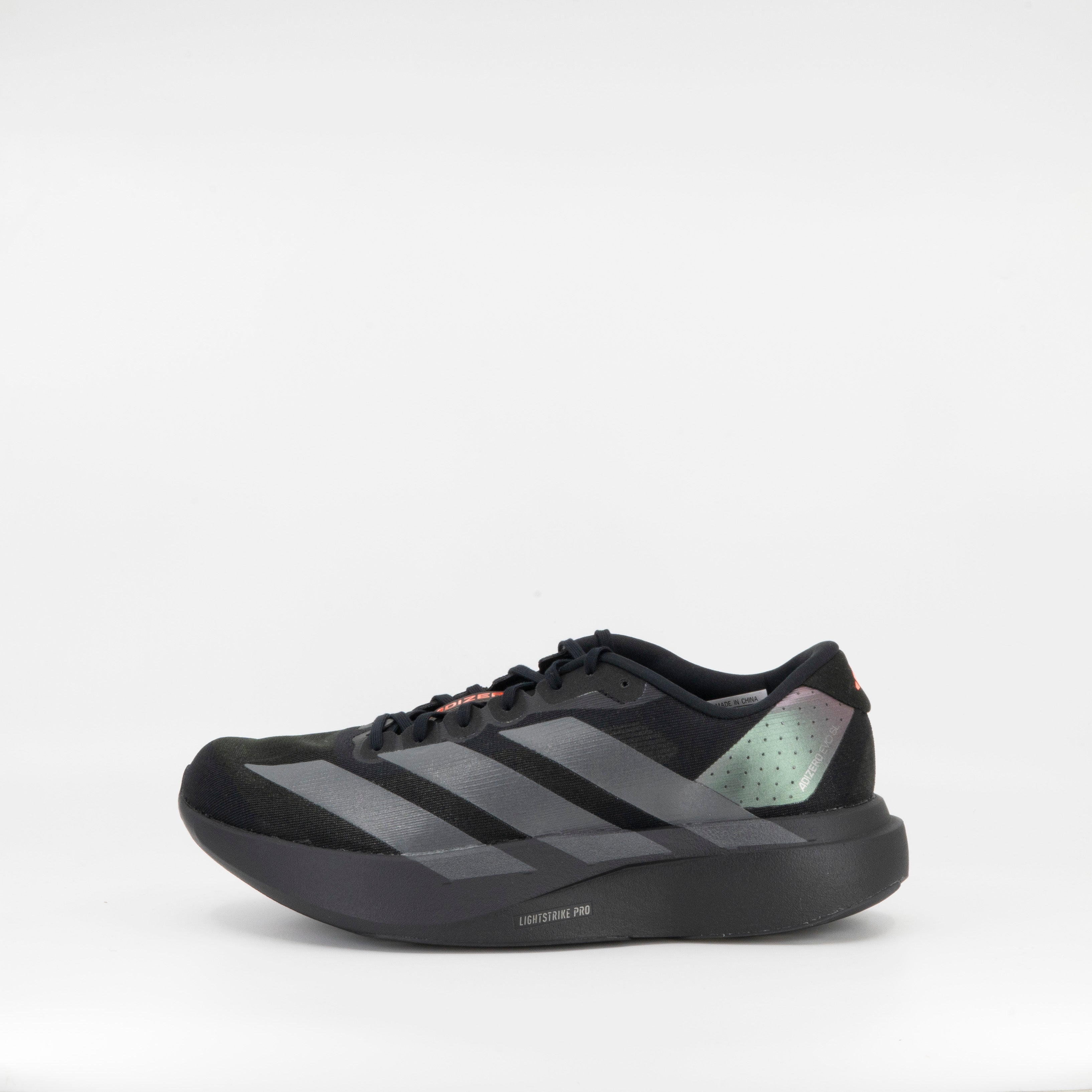 Adidas Adizero Evo SL (D Standard) Mens Black/Reflective - Frontrunner Colombo