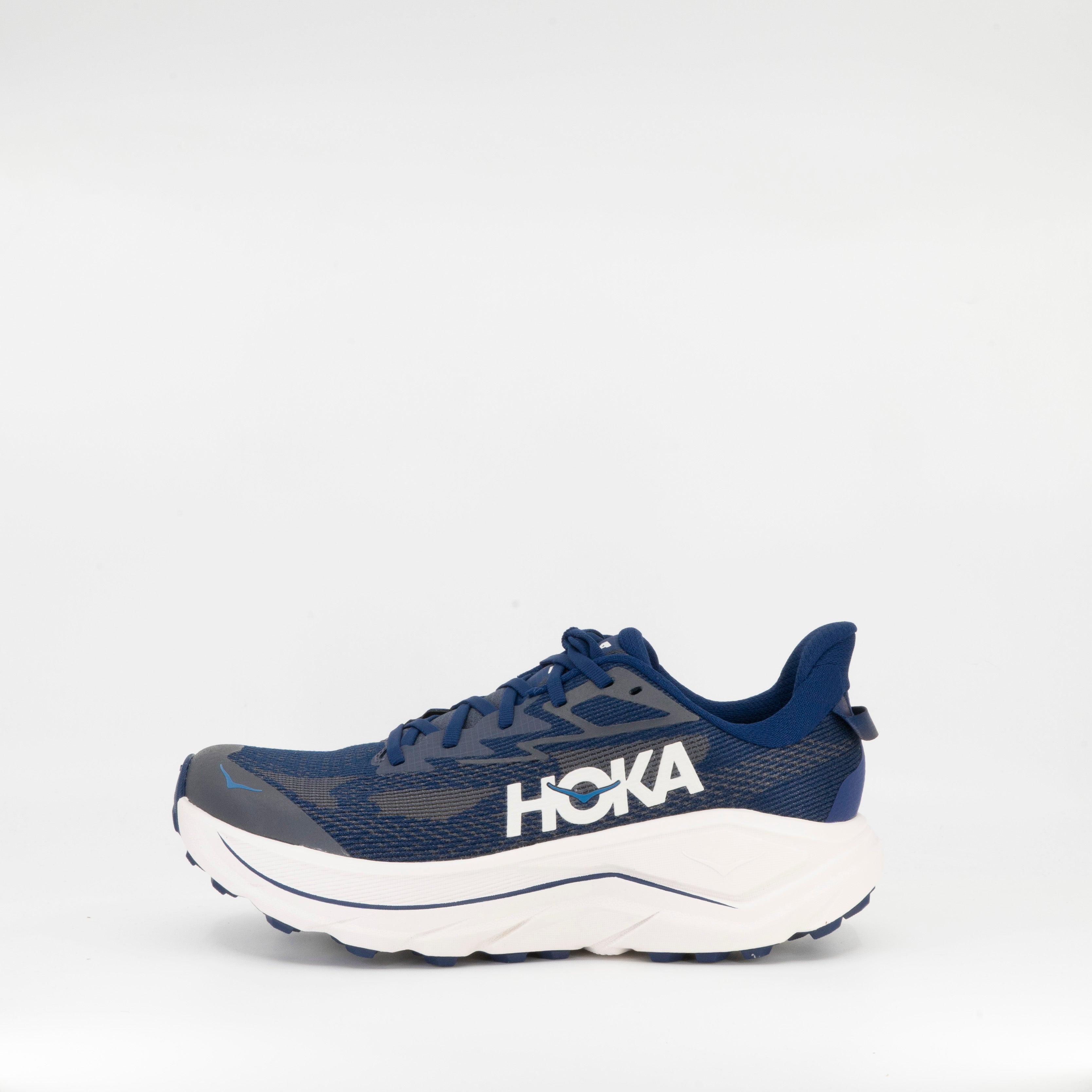 Hoka Challenger 8 (2E Wide) Mens Midnight blue/Grout - Frontrunner Colombo