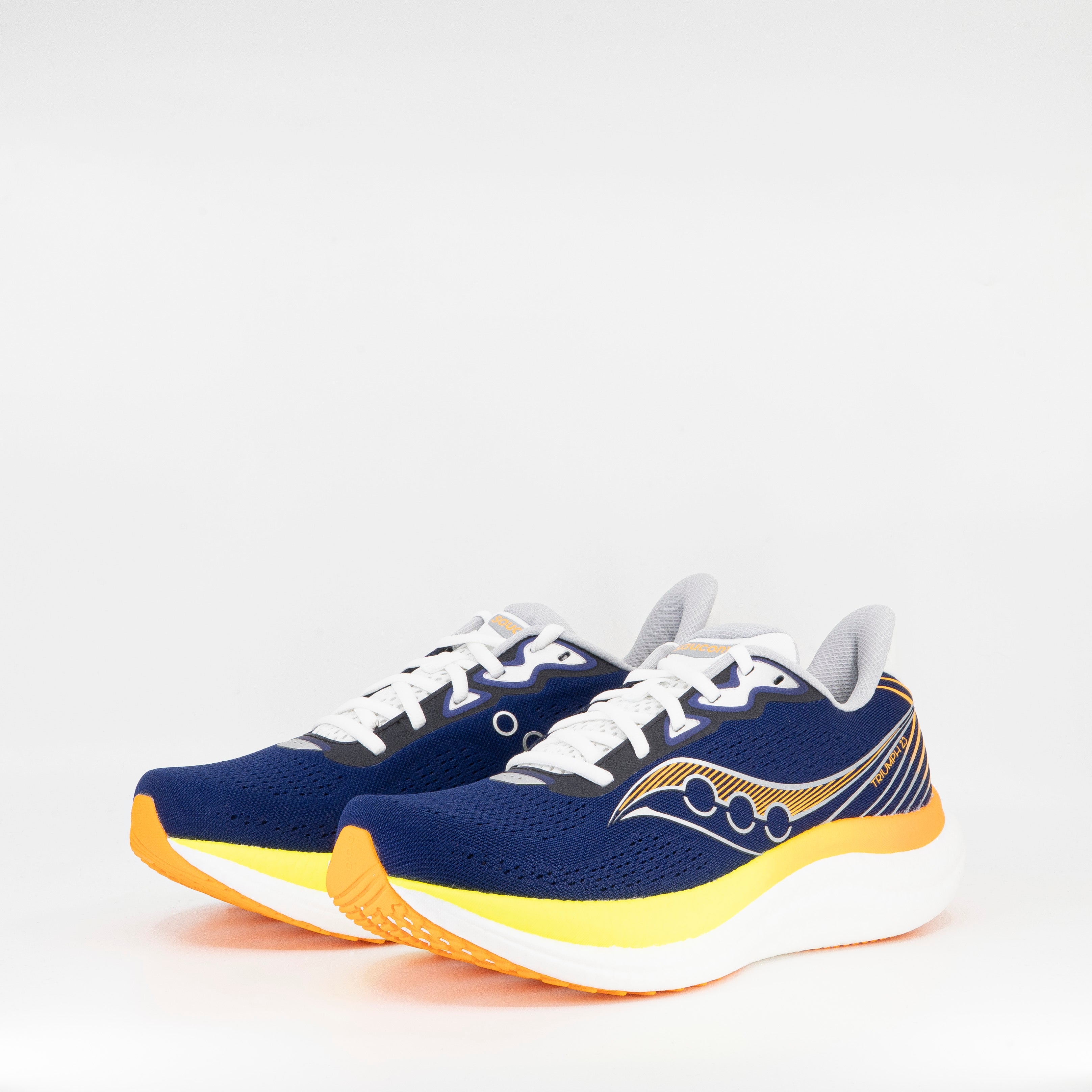Saucony Triumph 23 (D Standard) Mens Frigid/Citron