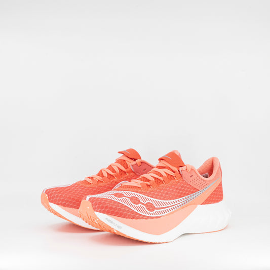 Saucony Endorphin Pro 4 (B Standard) Womens Coral - Frontrunner Colombo