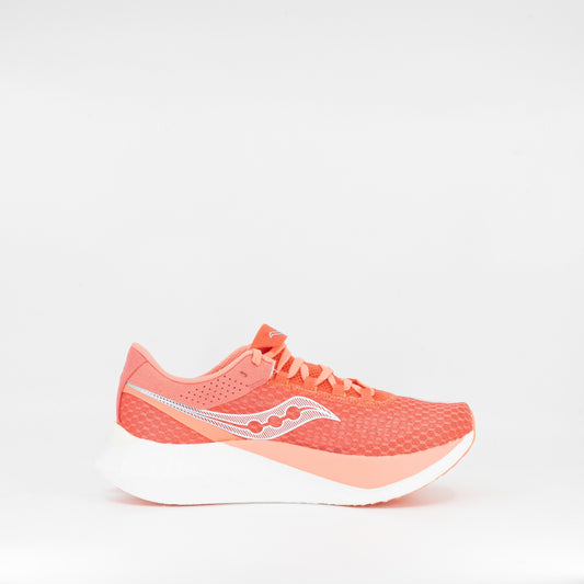 Saucony Endorphin Pro 4 (B Standard) Womens Coral - Frontrunner Colombo