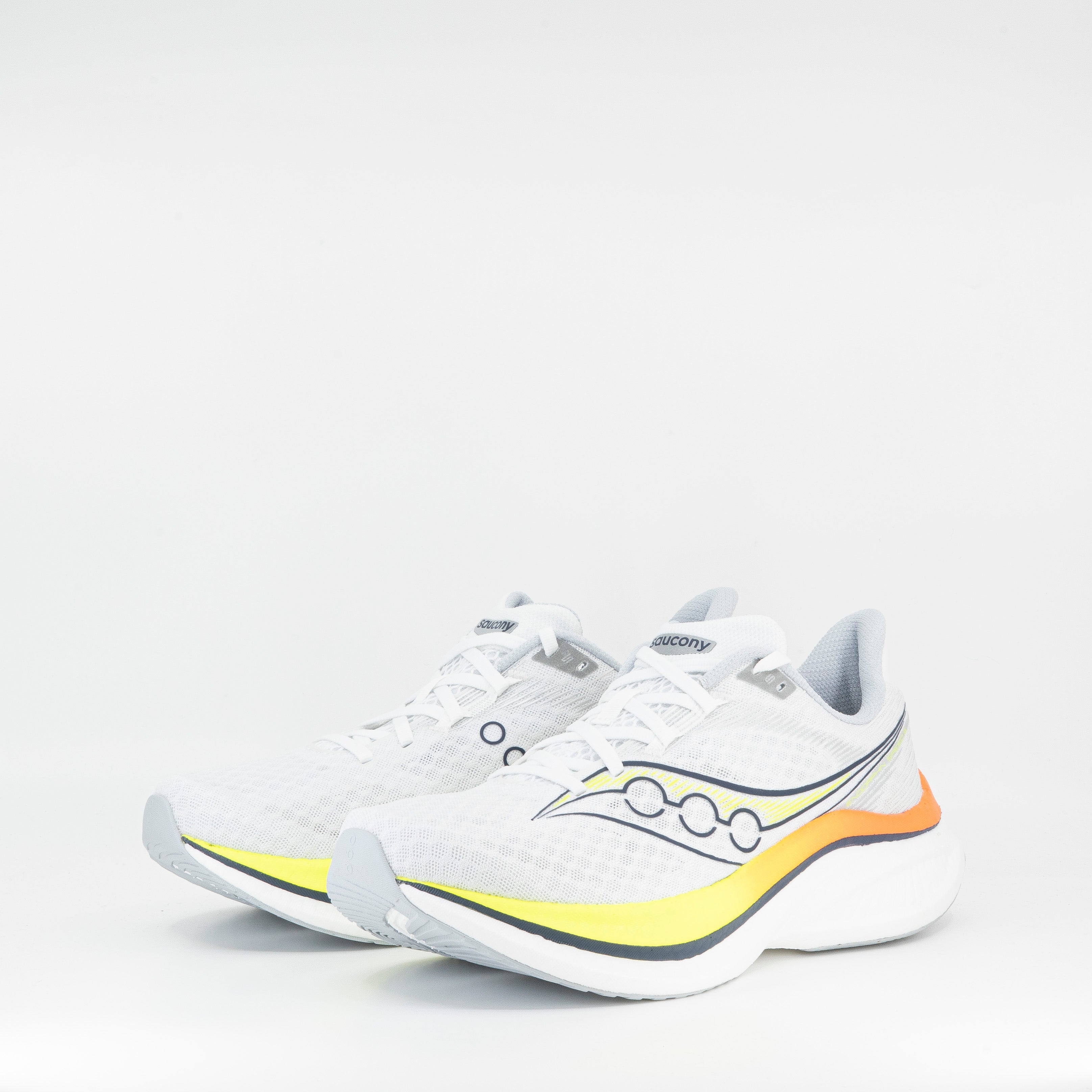 Saucony Endorphin Speed 5 (D Standard) Mens White/Citron