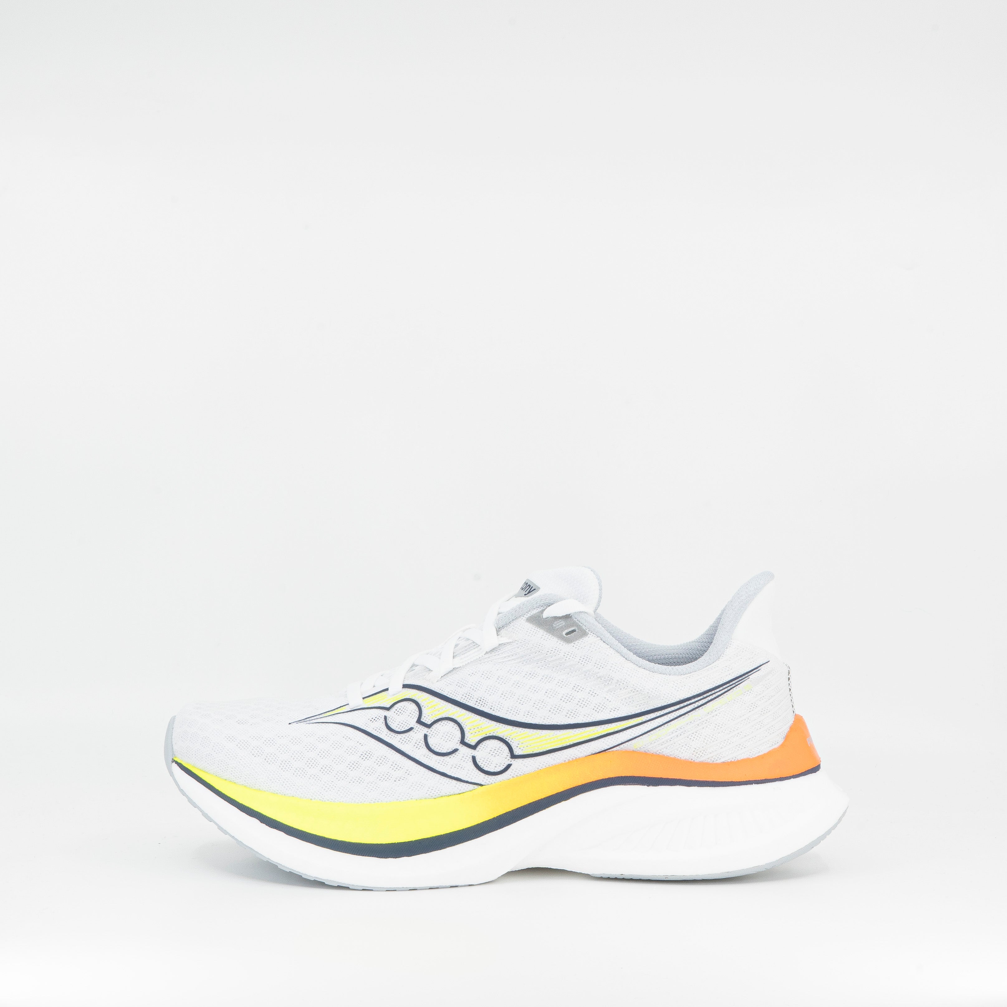 Saucony Endorphin Speed 5 (B Standard) Womens White/Citron