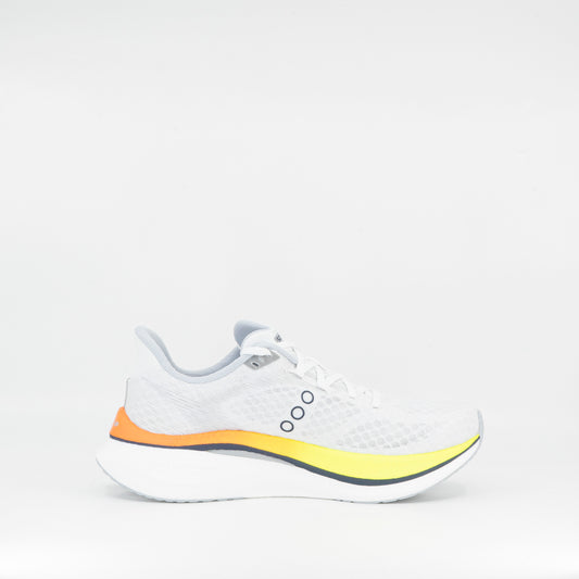 Saucony Endorphin Speed 5 (B Standard) Womens White/Citron - Frontrunner Colombo