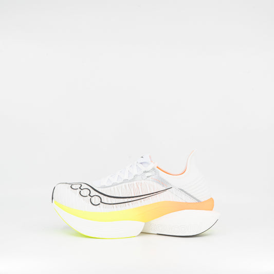 Saucony Endorphin Elite 2 (D Width) Unisex White/Vo2 - Frontrunner Colombo