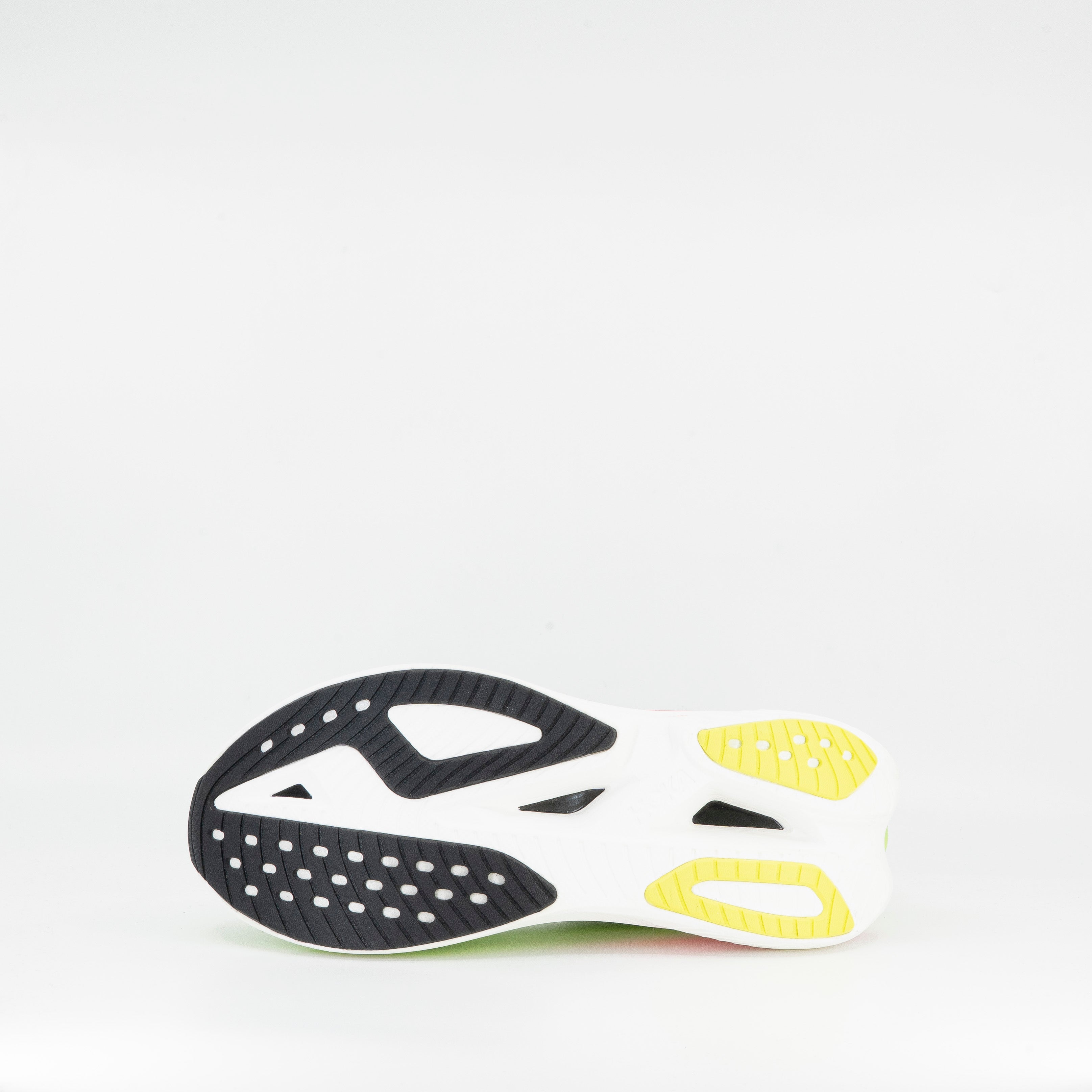 Hoka Mach X 3 (B Standard) Womens White/Neon Lime