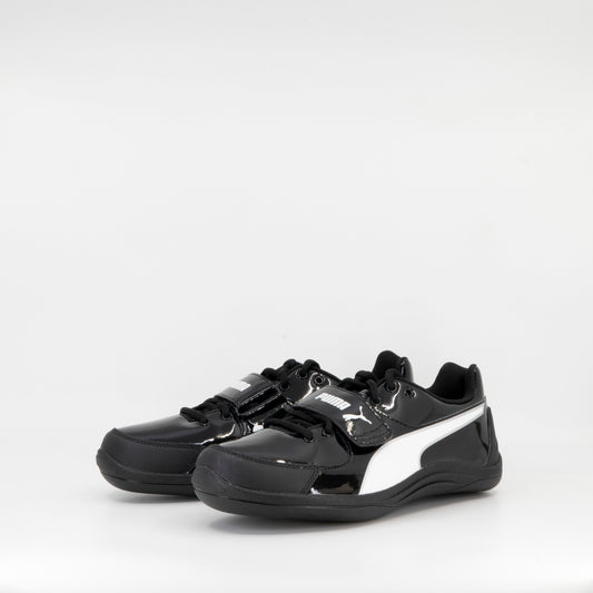 Puma evoSpeed Throw 10.5 (D Standard) Unisex Puma Black/Puma White - Frontrunner Colombo