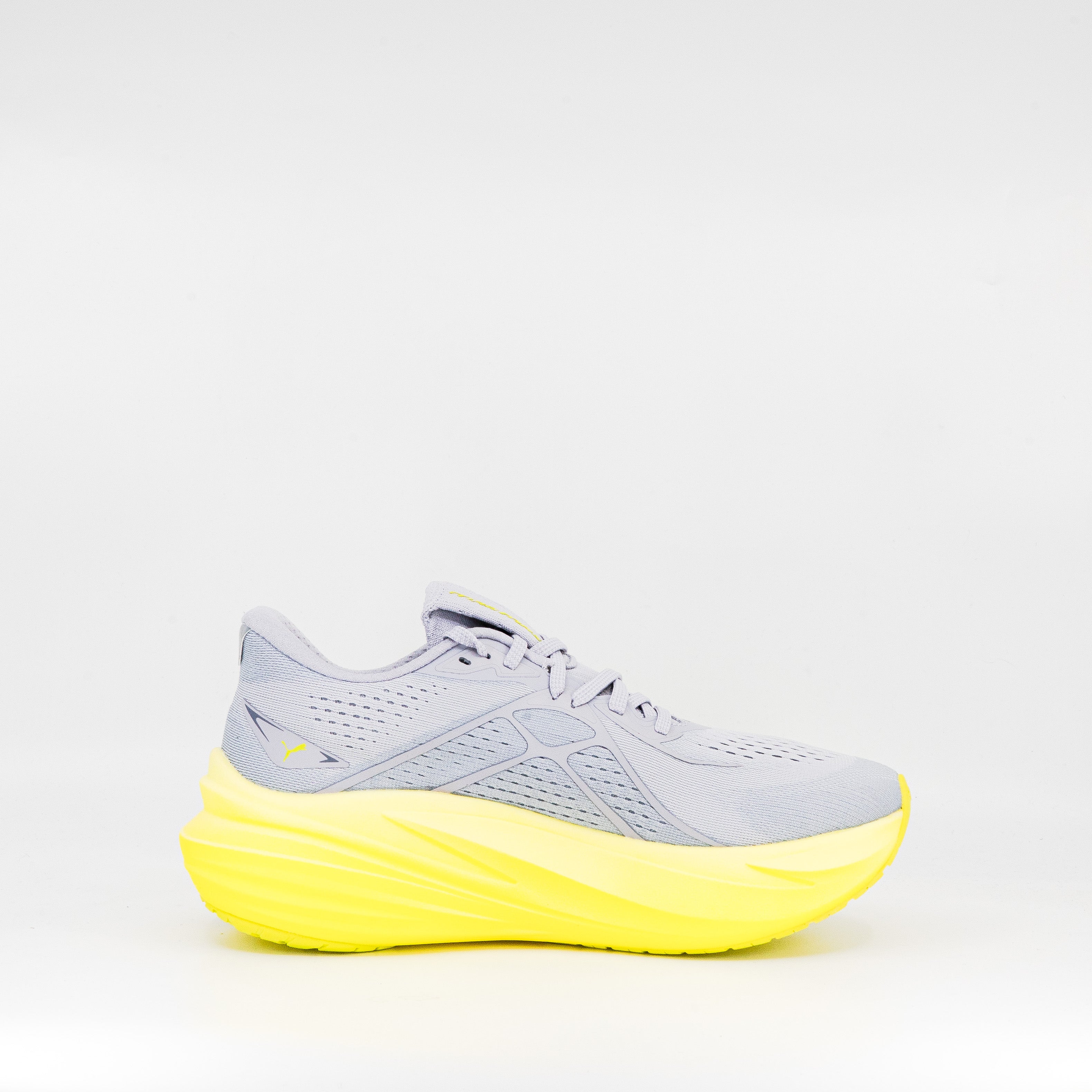 Puma MagMax Nitro 2 (D Standard) Mens Vibrant Silver-Lux Lime - Frontrunner Colombo