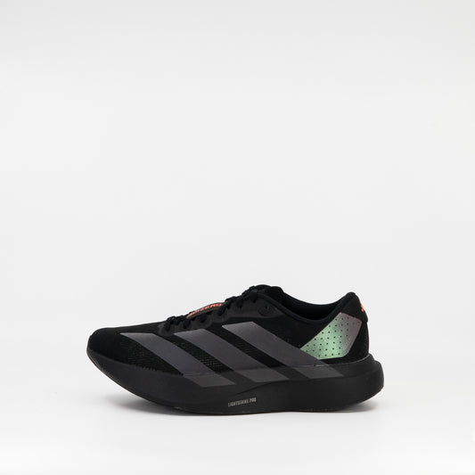 Adidas Adizero Evo SL (B Standard) Womens Core Black / Grey Four / Impact Orange - Frontrunner Colombo