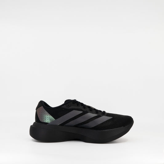 Adidas Adizero Evo SL (B Standard) Womens Core Black / Grey Four / Impact Orange - Frontrunner Colombo
