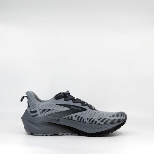 Brooks Ghost Trail (2E Wide) Mens Grey/Grey/Blackened Pearl - Frontrunner Colombo