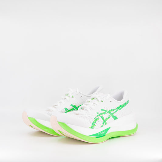 Asics Sonicblast (B Standard) Womens White/Vital Green - Frontrunner Colombo