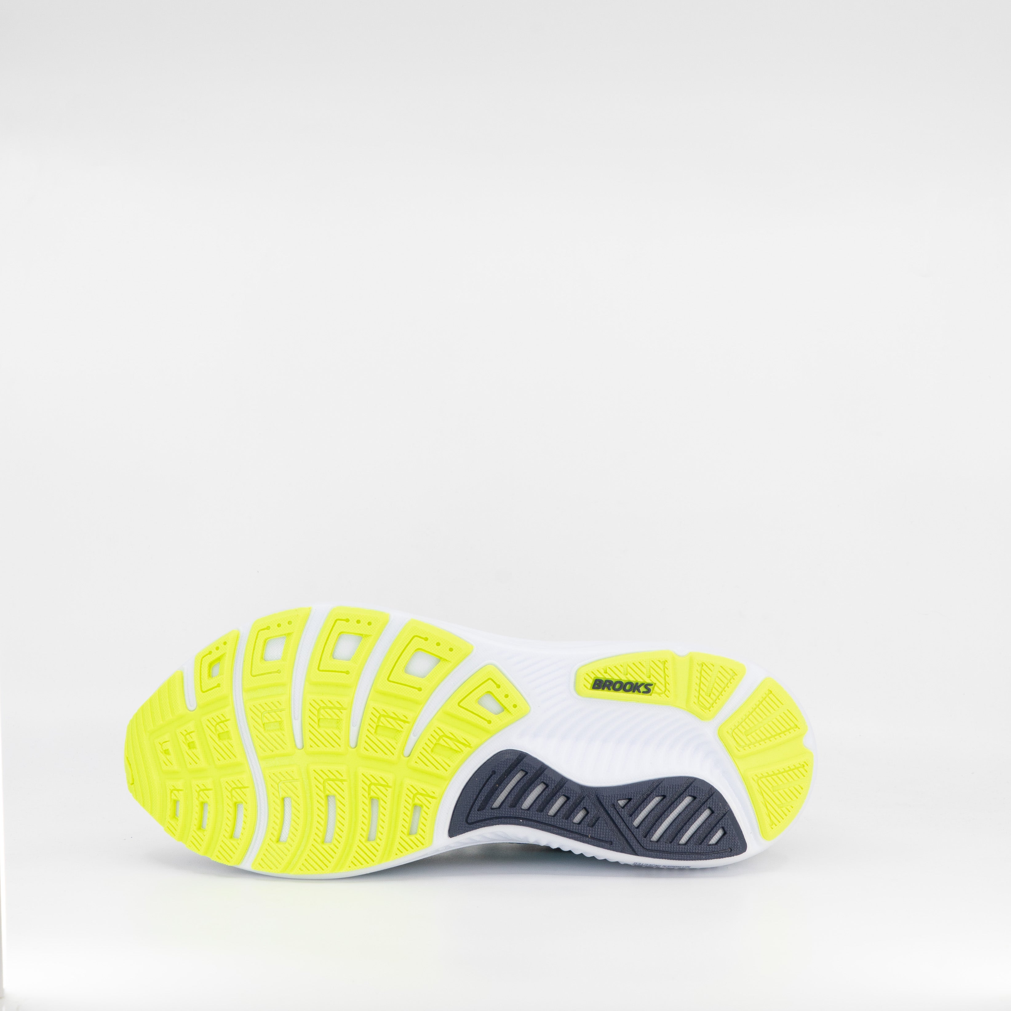 Brooks Ghost 17 (2E Wide) Mens Peacot/Lime/Blue - Frontrunner Colombo