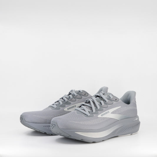 Brooks Ghost 17 (2E Wide) Mens Primer Gray/Oyster Mushroom - Frontrunner Colombo