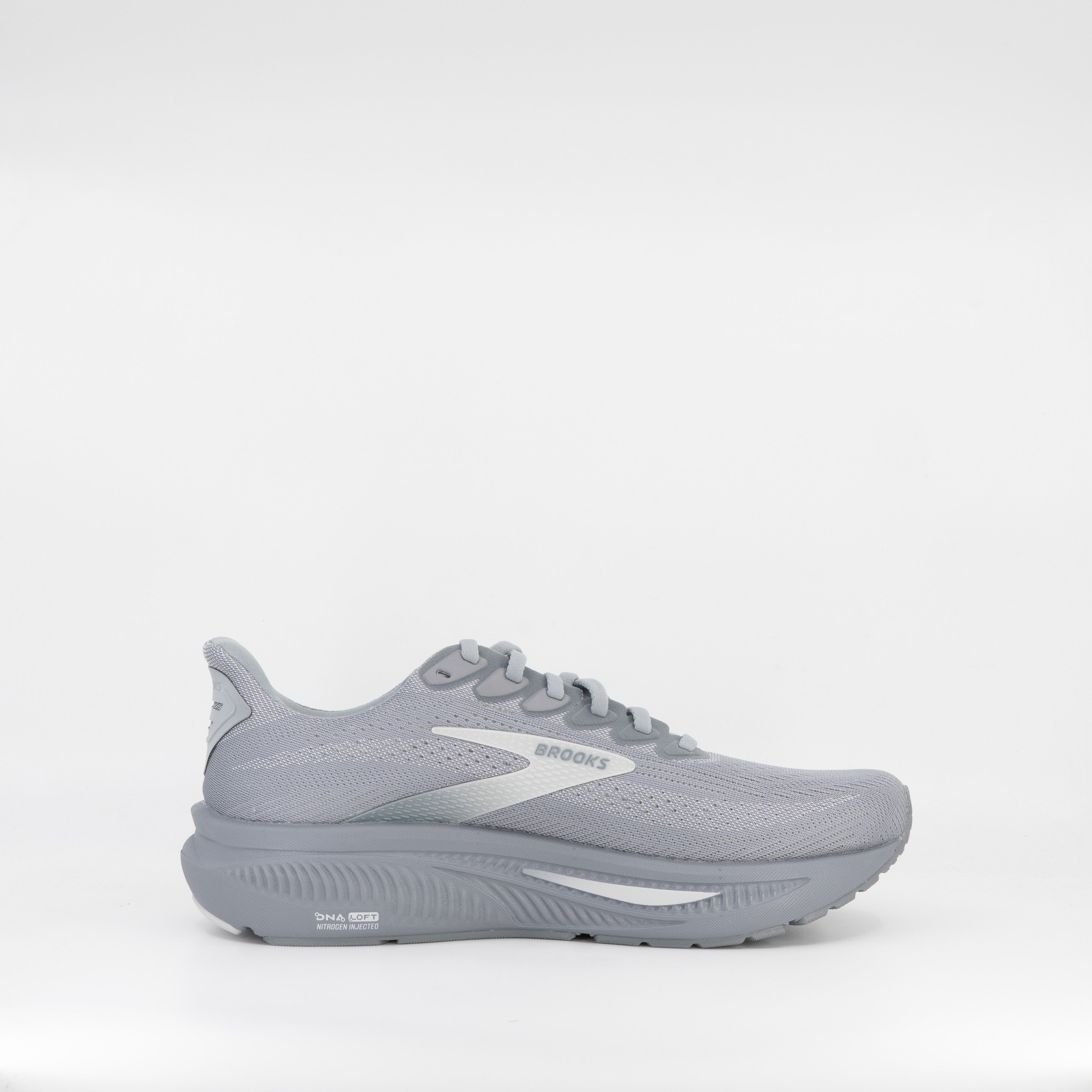 Brooks Ghost 17 (2E Wide) Mens Primer Gray/Oyster Mushroom - Frontrunner Colombo