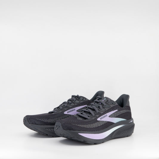 Brooks Ghost 17 (B Standard) Womens Grey/Clearwater/Purple - Frontrunner Colombo