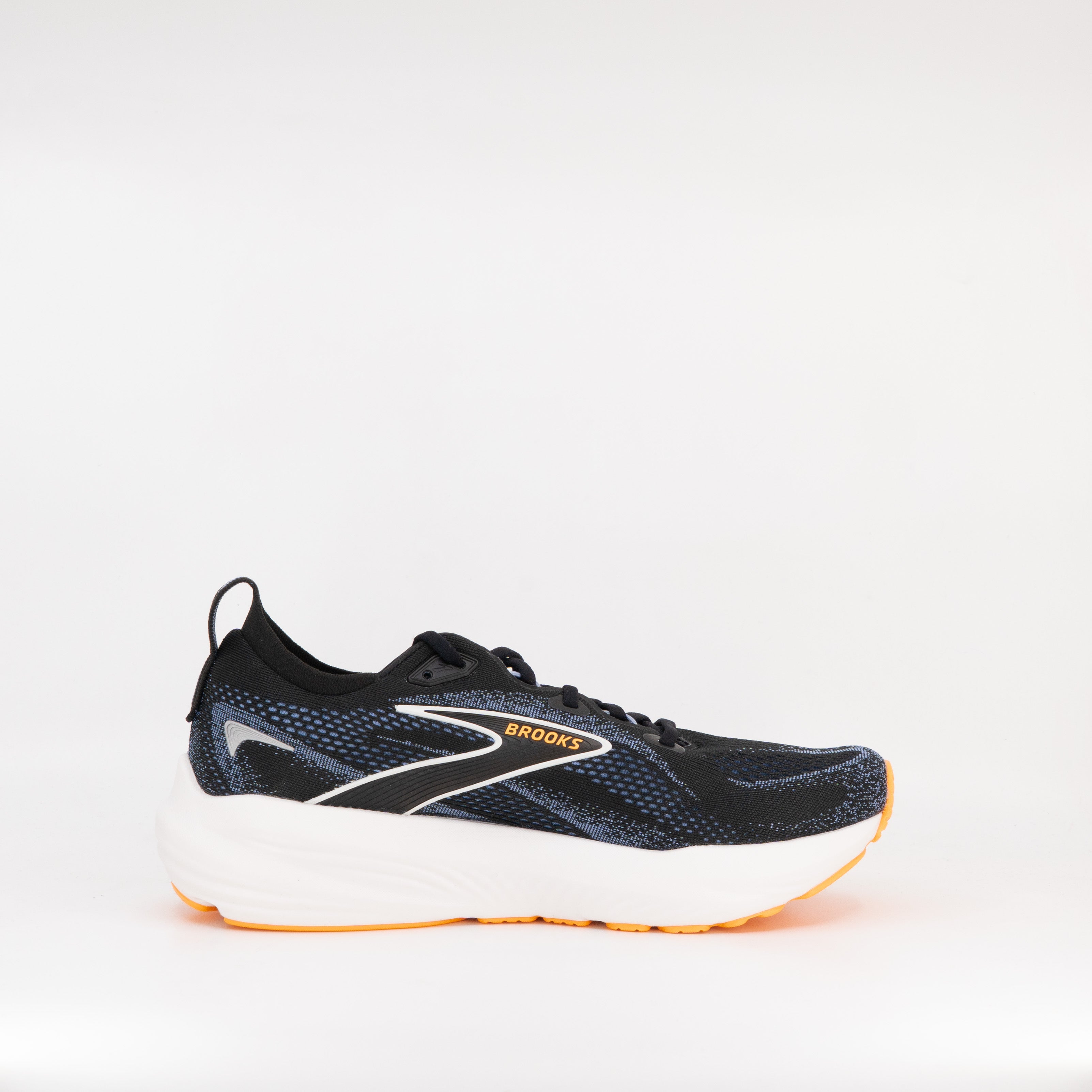 Brooks Glycerin 22 (D Standard) Mens Black/Country Blue/ Orannge Pop - Frontrunner Colombo
