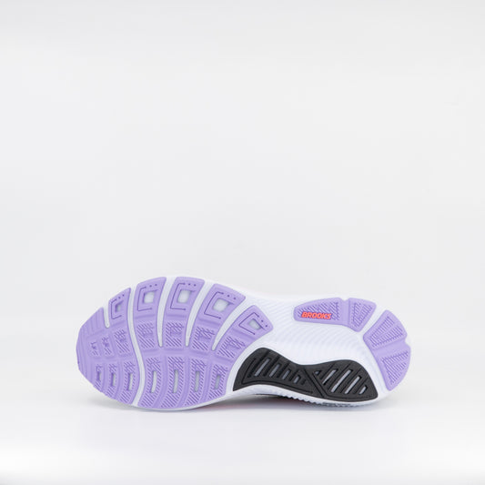 Brooks Ghost 17 (B Standard) Womens Black/Purple/Coral - Frontrunner Colombo