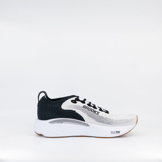 Brooks Adrenaline GTS 25 (B Standard) Womens White/Black/White - Frontrunner Colombo