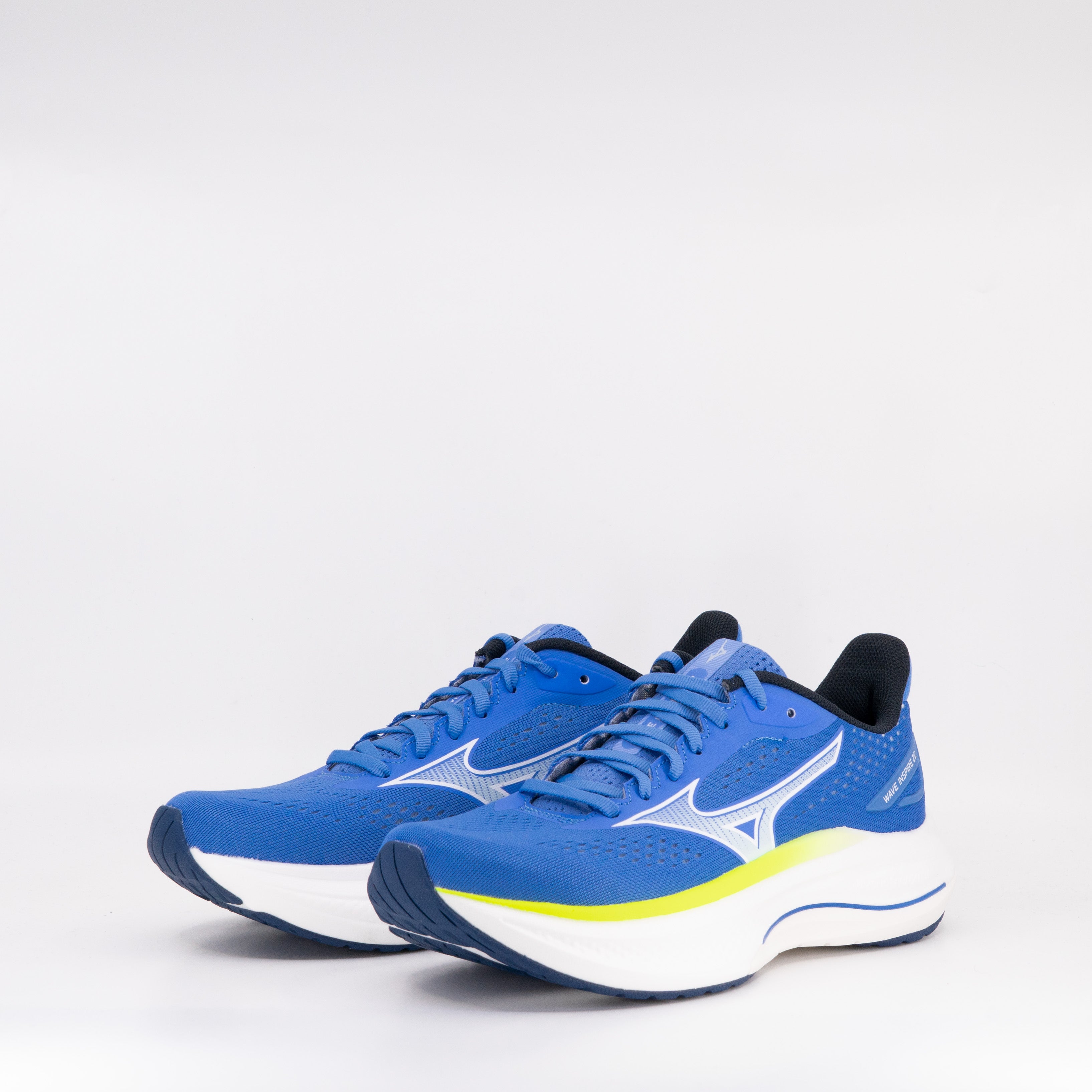 Mizuno Wave Inspire 22 (B Standard) Womens Ultramarine/White/Lightning Yellow - Frontrunner Colombo