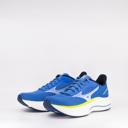 Mizuno Wave Inspire 22 (B Standard) Womens Ultramarine/White/Lightning Yellow - Frontrunner Colombo