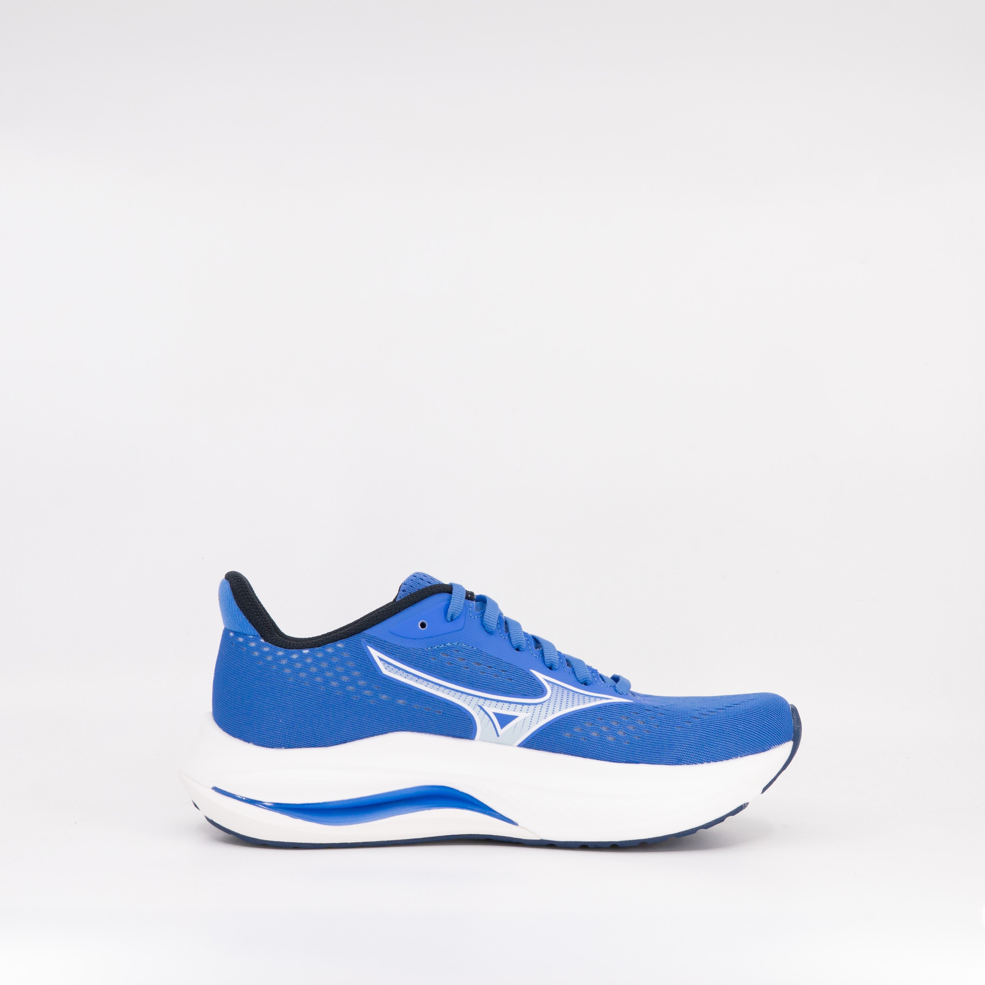Mizuno Wave Inspire 22 (D Wide) Womens Ultramarine/ White/ Lightning Yellow - Frontrunner Colombo