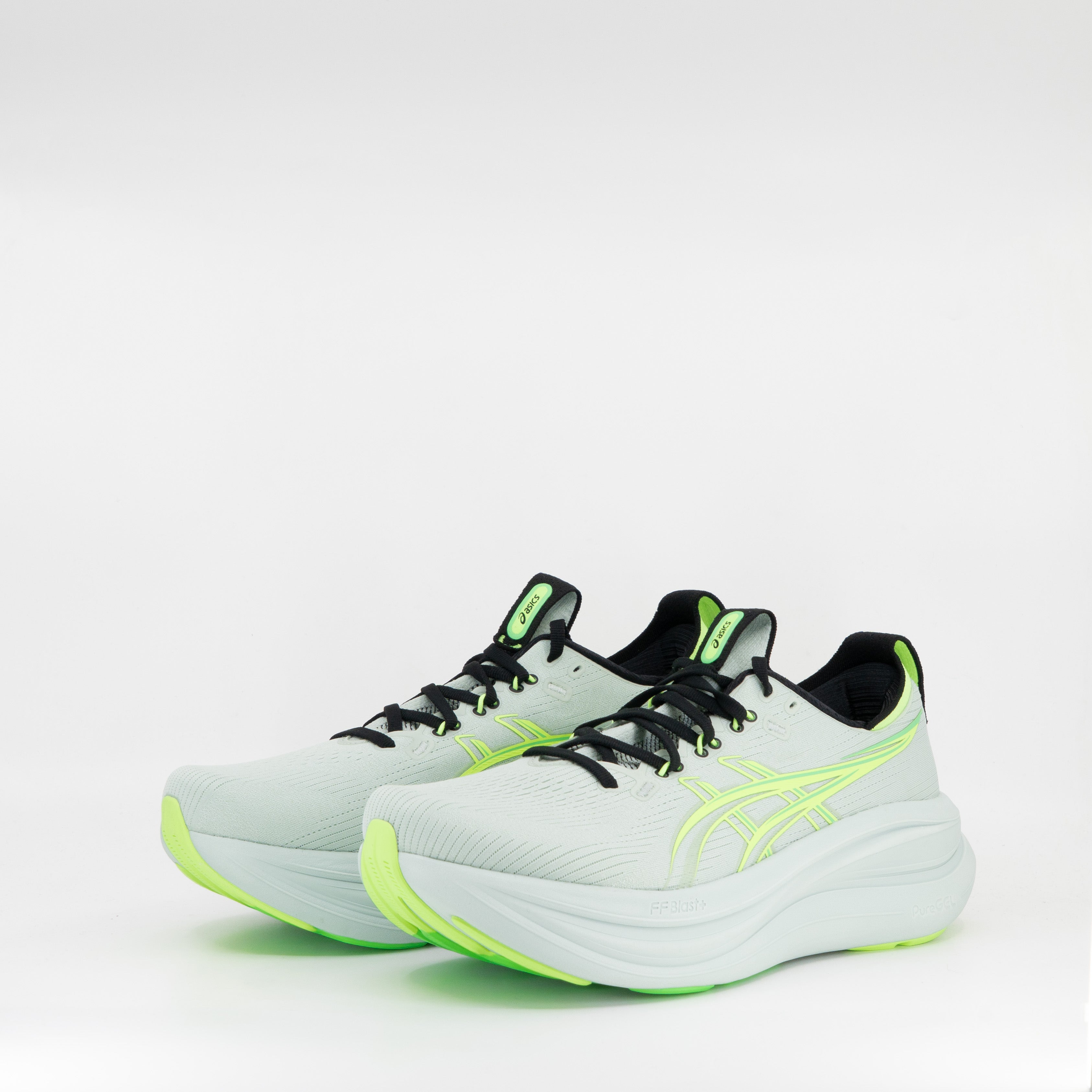 Asics Gel-Nimbus 28 (D Standard) Mens Cold Moss/Illuminate Green - Frontrunner Colombo