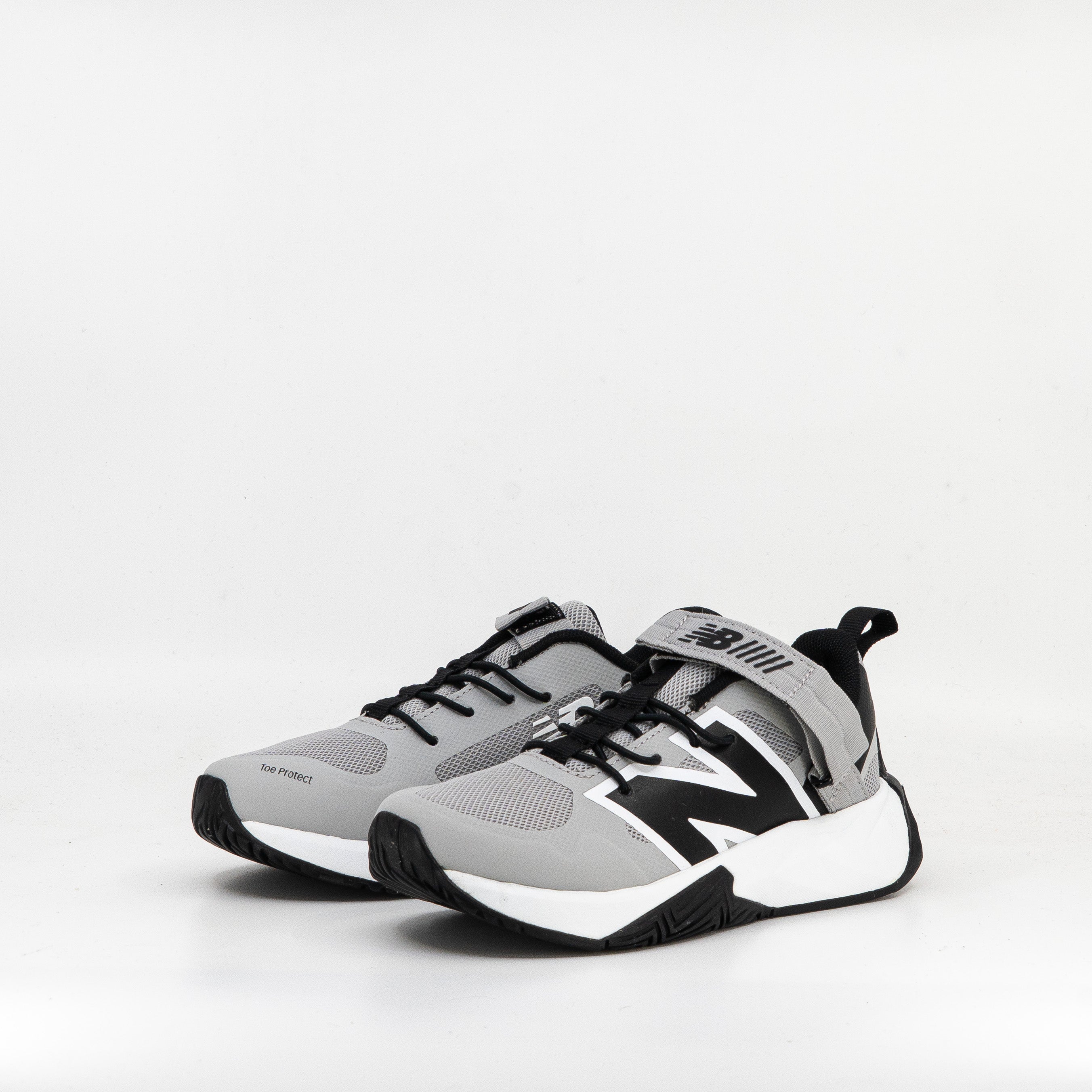 New Balance FuelCell Play Bungee Lace with Top Strap Kids Grey - Frontrunner Colombo