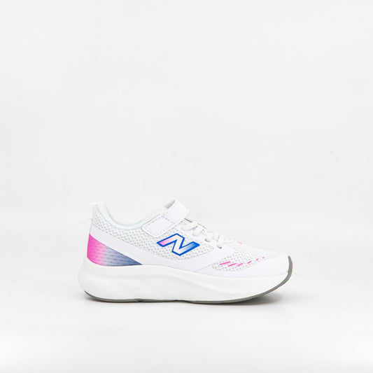 New Balance 625 Hook & Loop Kids White Pink Blue - Frontrunner Colombo