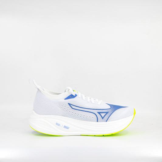 Mizuno Neo Zen 2 (B Standard) Womens White/Ultramarine/Lightning Yellow - Frontrunner Colombo