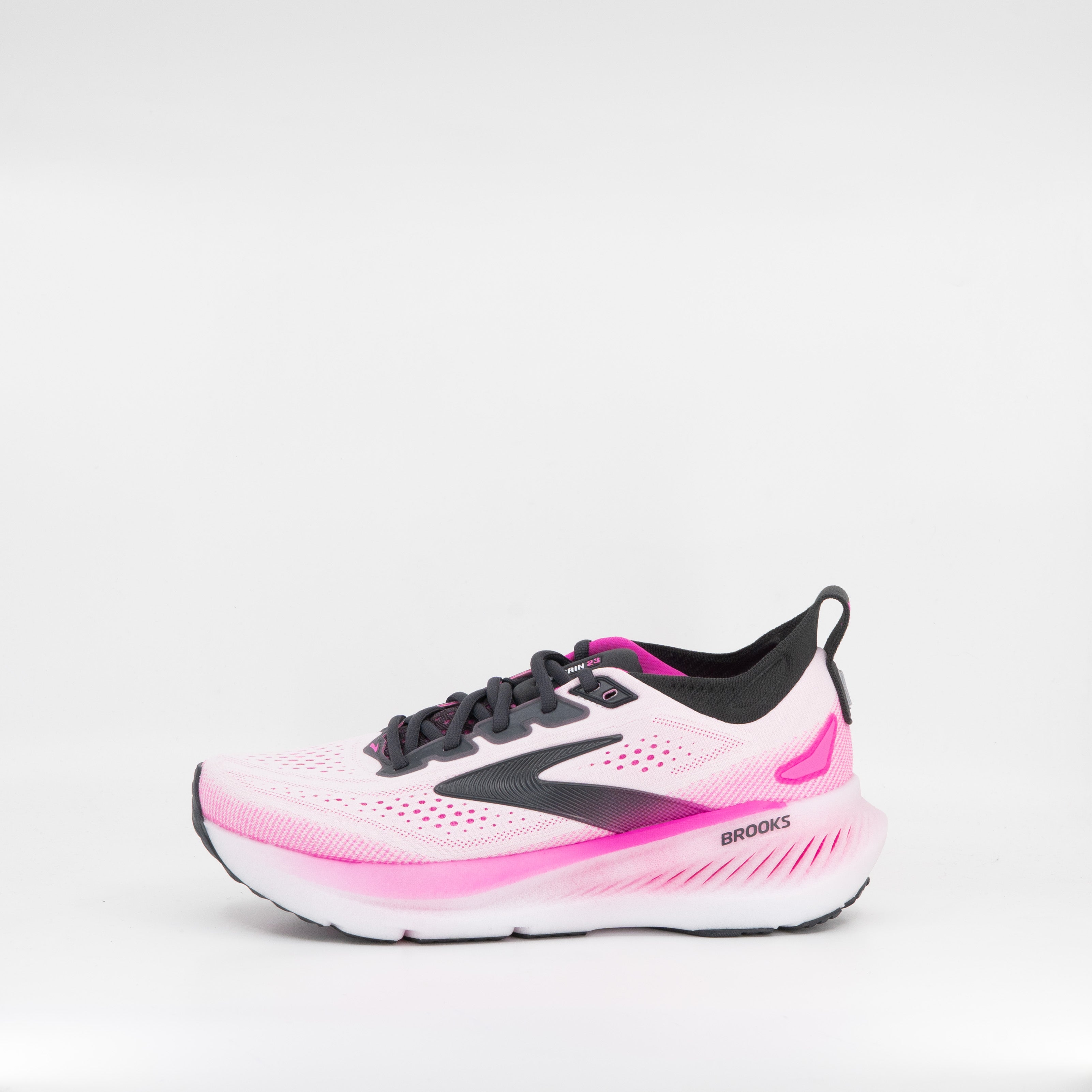 Brooks Glycerin 23 (B Standard) Womens White/Phantom/Pink - Frontrunner Colombo