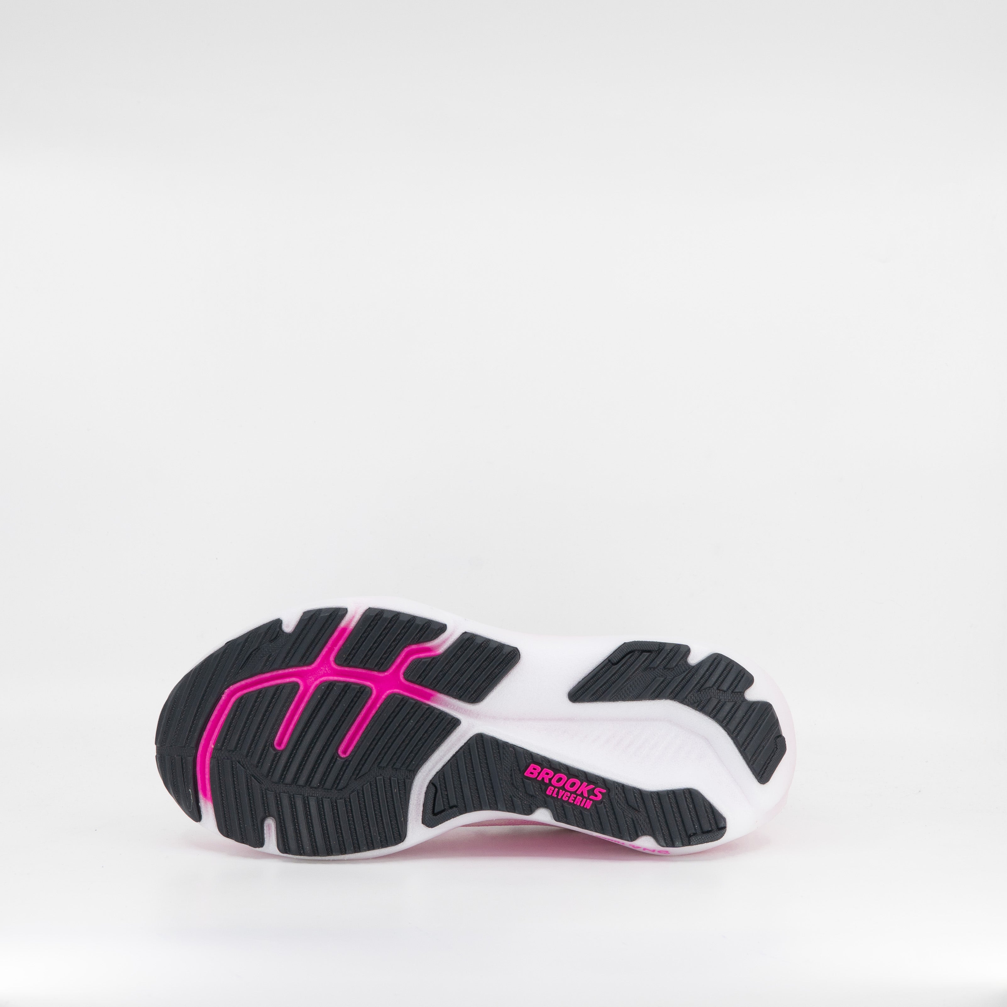 Brooks Glycerin 23 (B Standard) Womens White/Phantom/Pink - Frontrunner Colombo