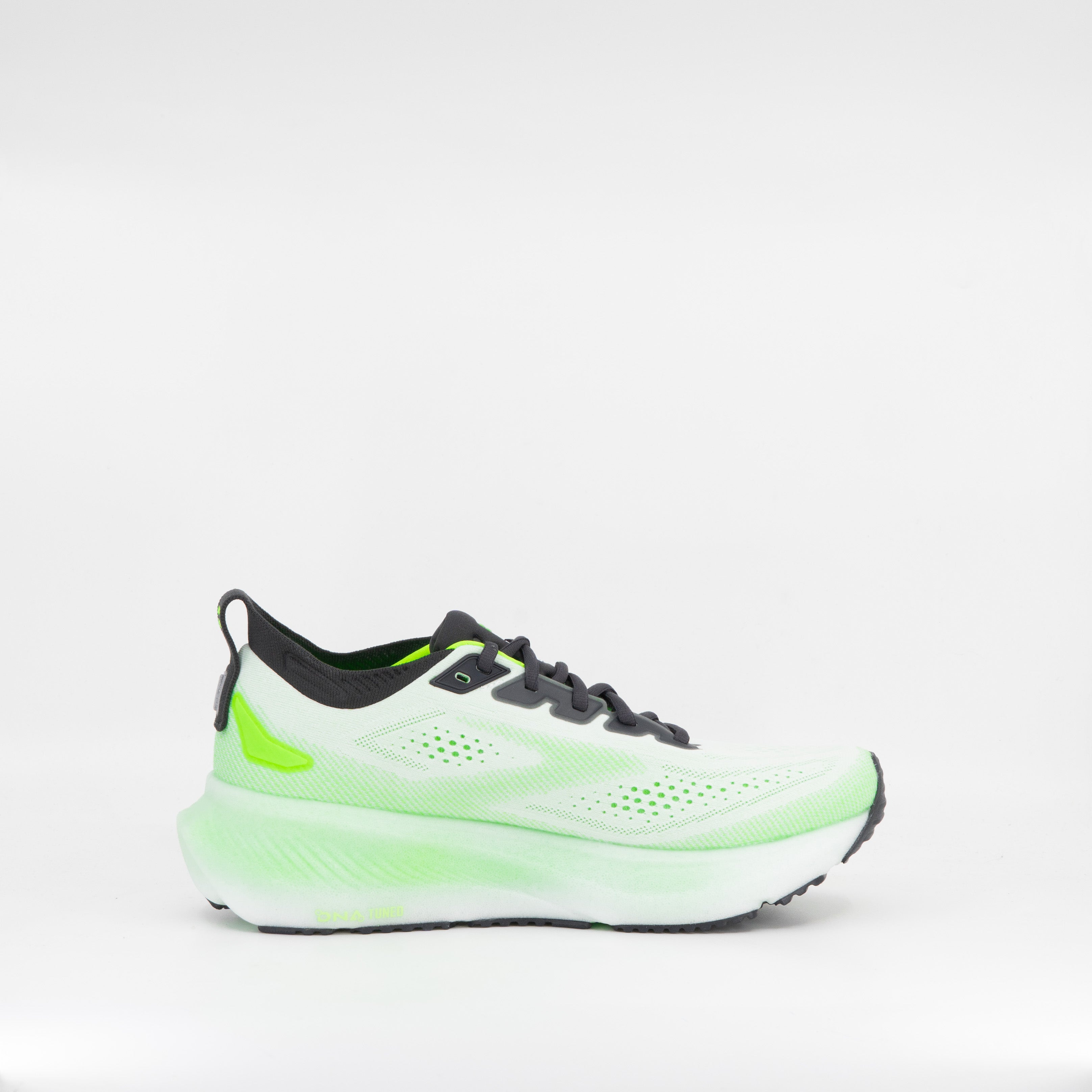 Brooks Glycerin 23 (D Standard) Mens White/Phantom/Green Gecko - Frontrunner Colombo