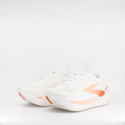 Brooks Glycerin Max 2 (B Standard) Womens White/Coral/Peach - Frontrunner Colombo