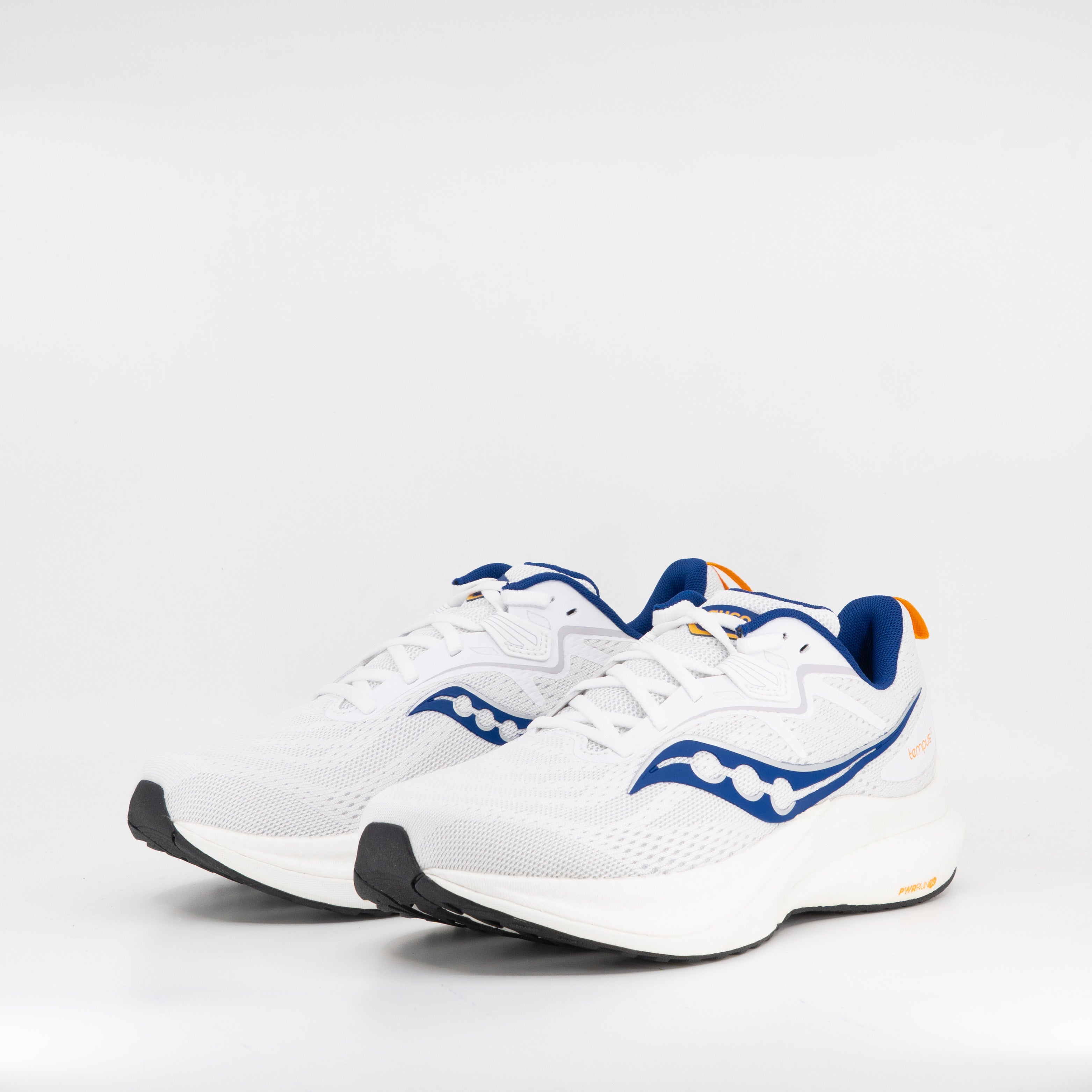 Saucony Tempus 2 (D Standard) Mens White/Peel - Frontrunner Colombo