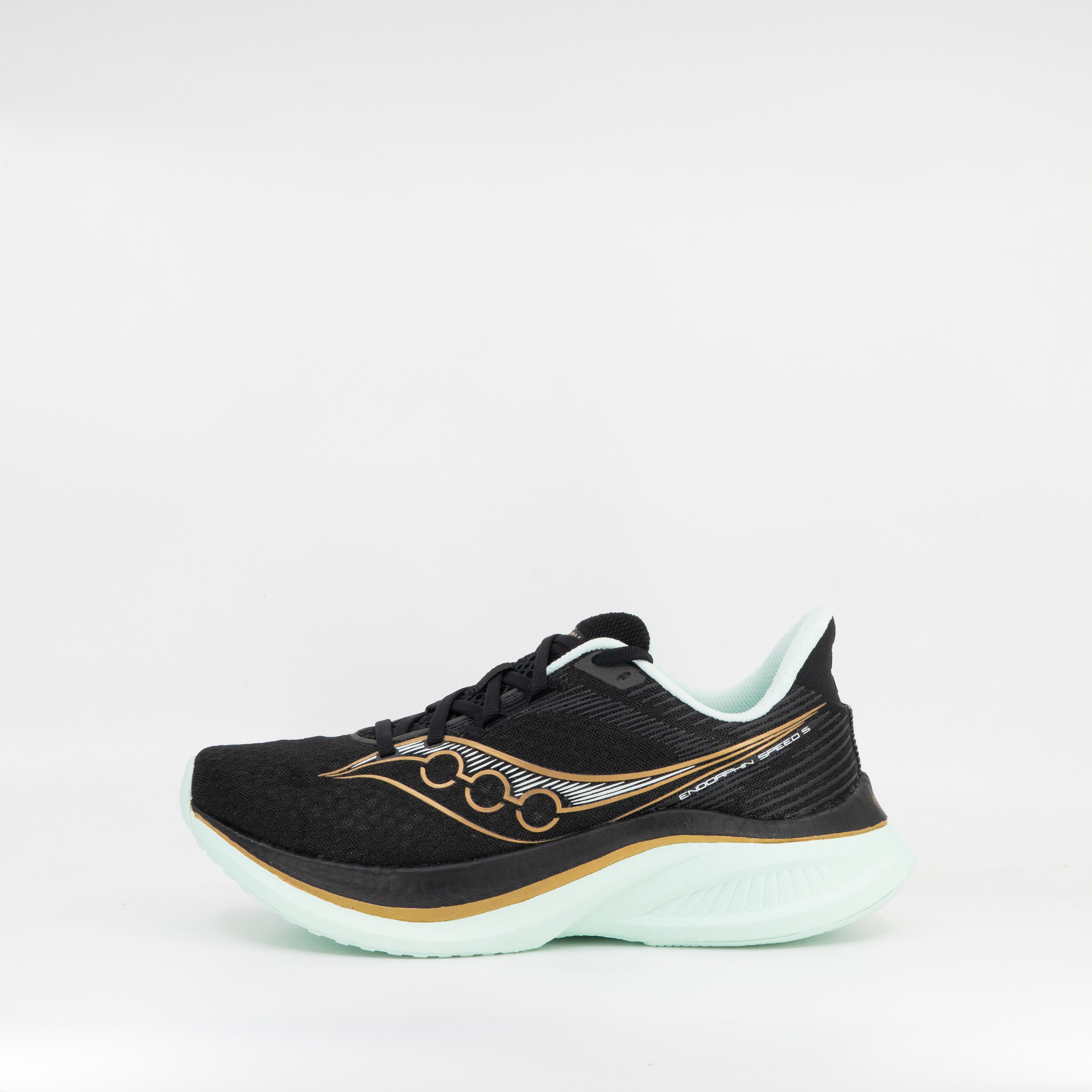 Saucony Endorphin Speed 5 (B Standard) Womens Black/Calm - Frontrunner Colombo