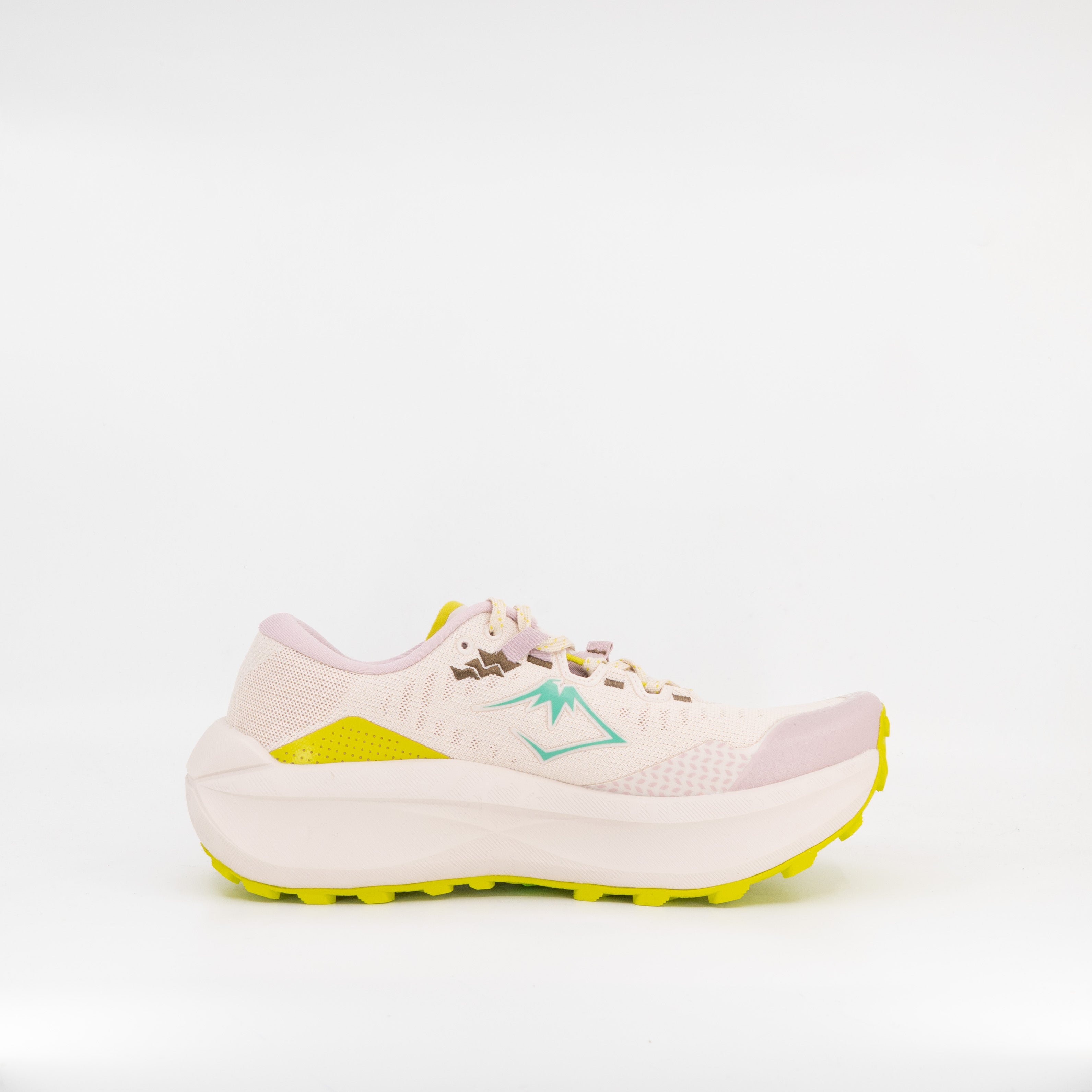Asics Trabuco Max 5 (B Standard) Womens Mineral Beige/Aurora Green - Frontrunner Colombo
