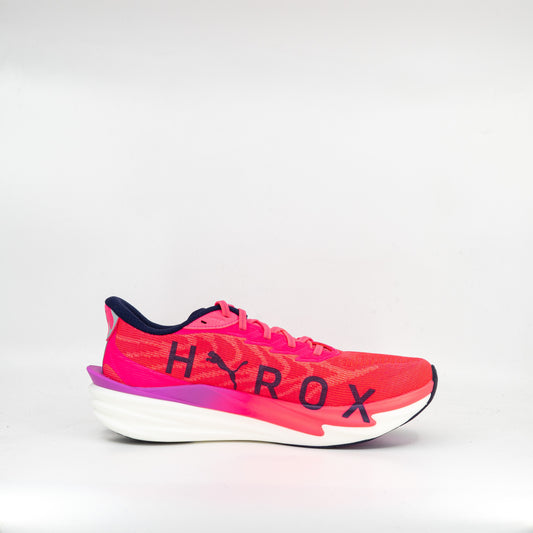 Puma Deviate Nitro 4 Hyrox (D Standard) Mens White/Electric Orchid/Pink - Frontrunner Colombo