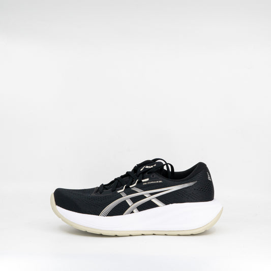 Asics Gel-Cumulus 28 (2A Narrow) Womens Black/White - Frontrunner Colombo