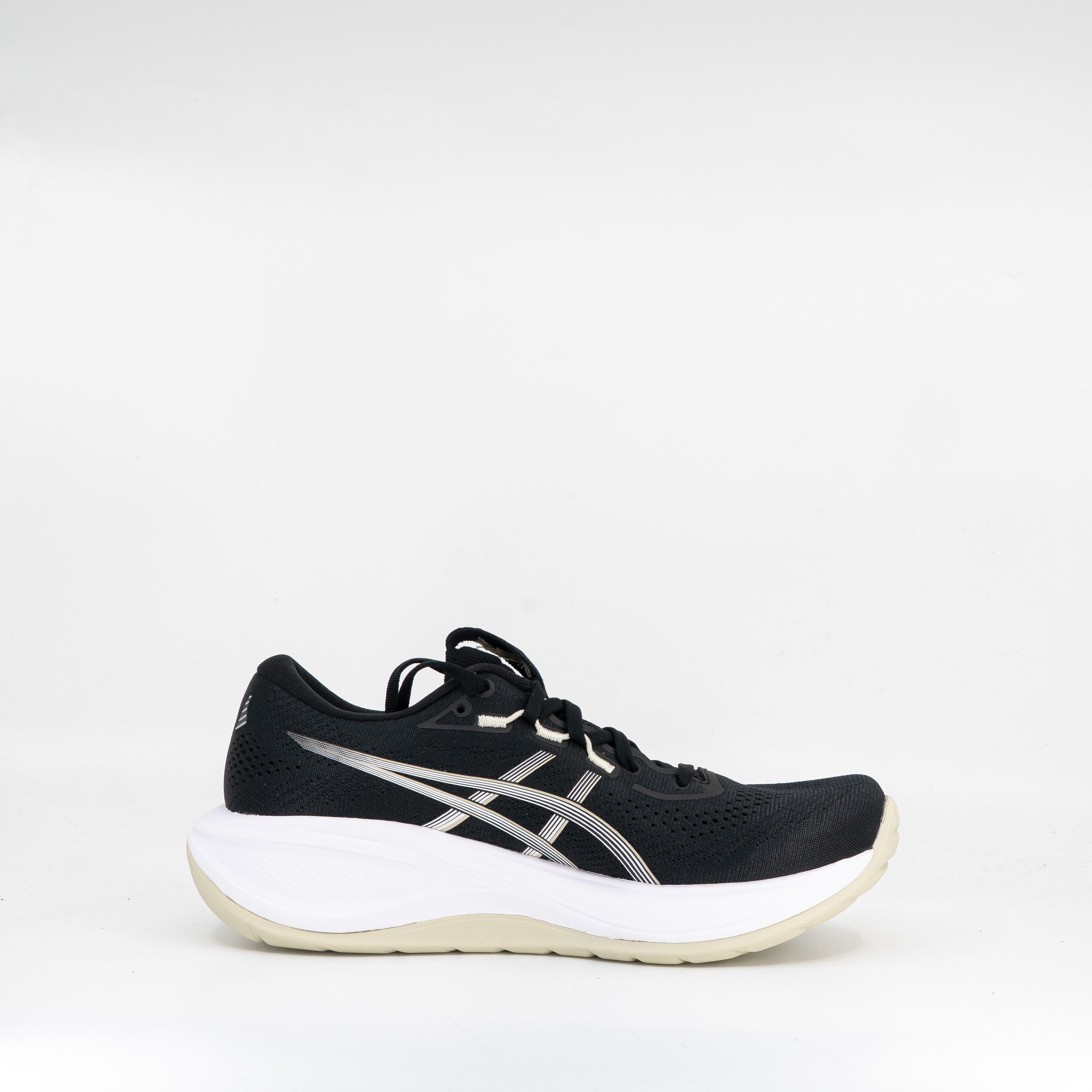 Asics Gel-Cumulus 28 (2A Narrow) Womens Black/White - Frontrunner Colombo