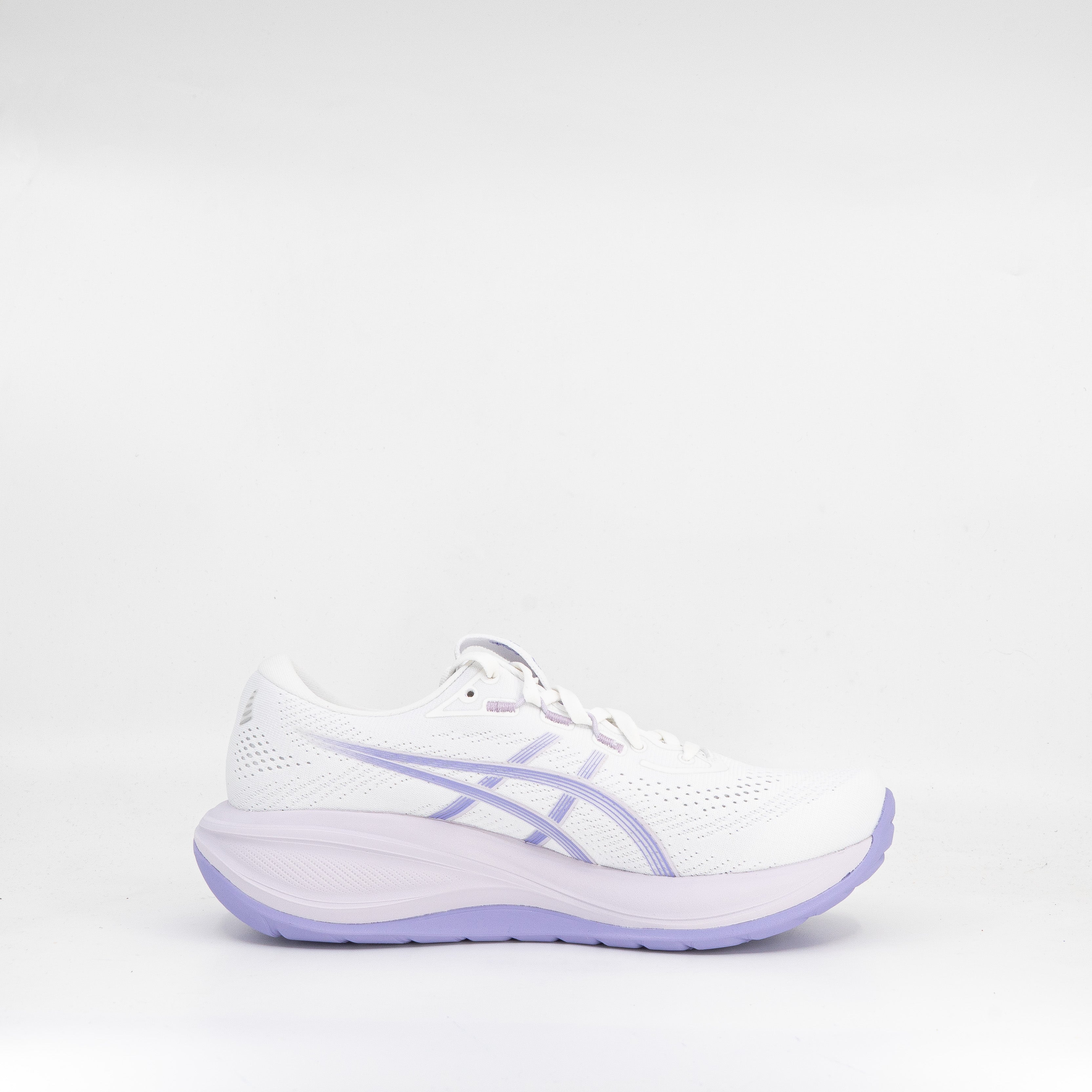 Asics Gel-Cumulus 28 (D Wide) Womens White/Bluebell - Frontrunner Colombo