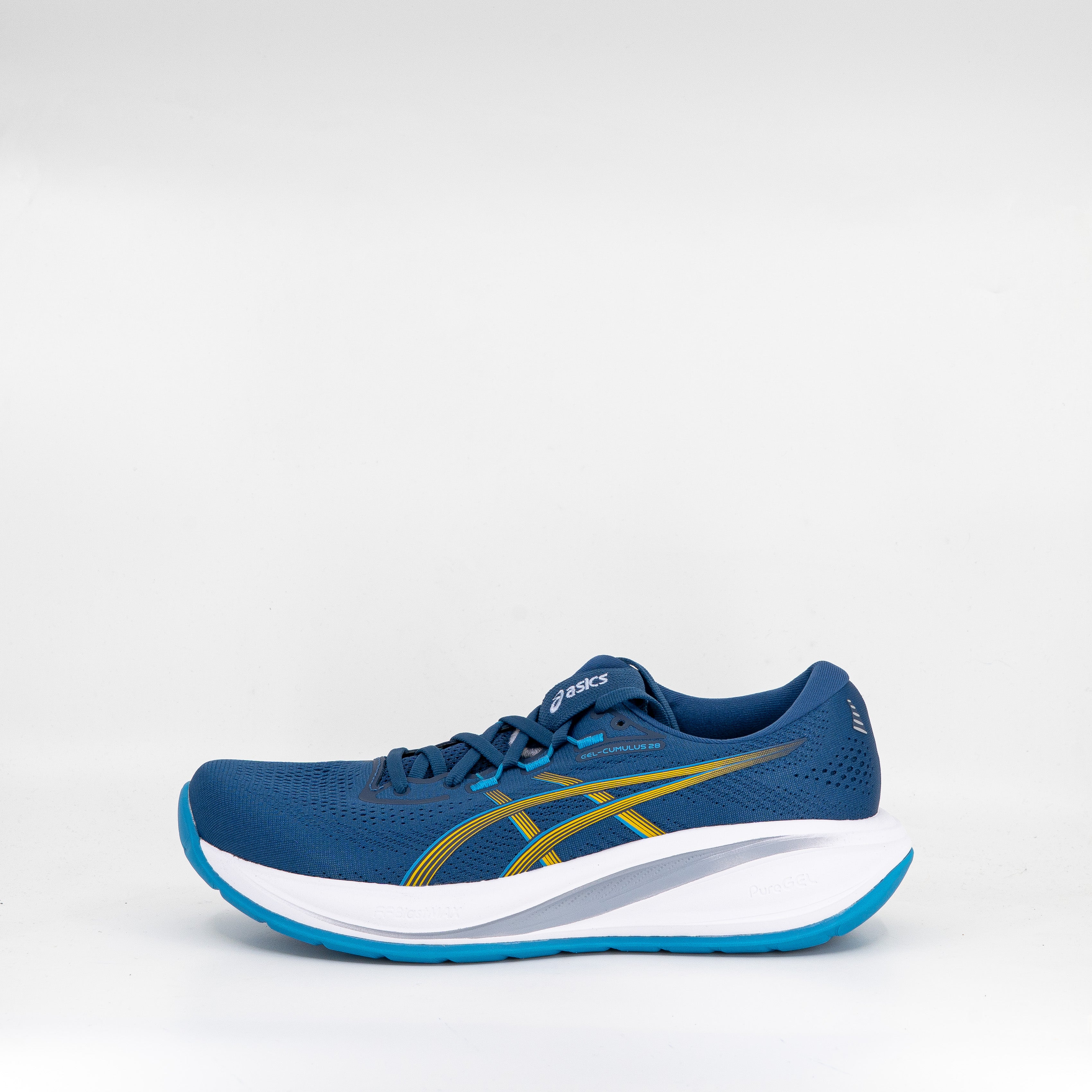 Asics Gel-Cumulus 28 (D Standard) Mens Twilight Blue/Yamabu - Frontrunner Colombo