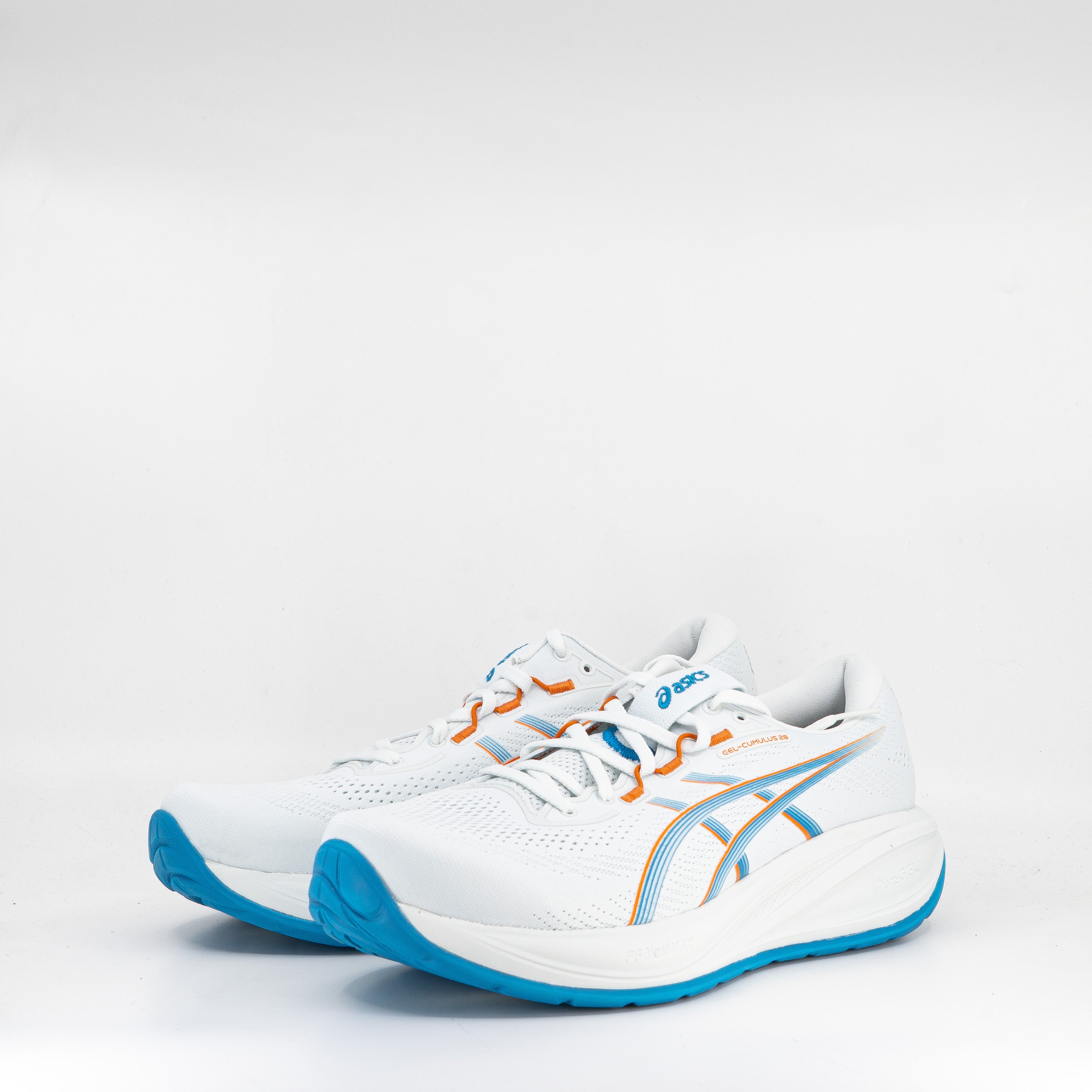 Asics Gel-Cumulus 28 (2E Wide) Mens Arctic Blue/Aegean Blue - Frontrunner Colombo