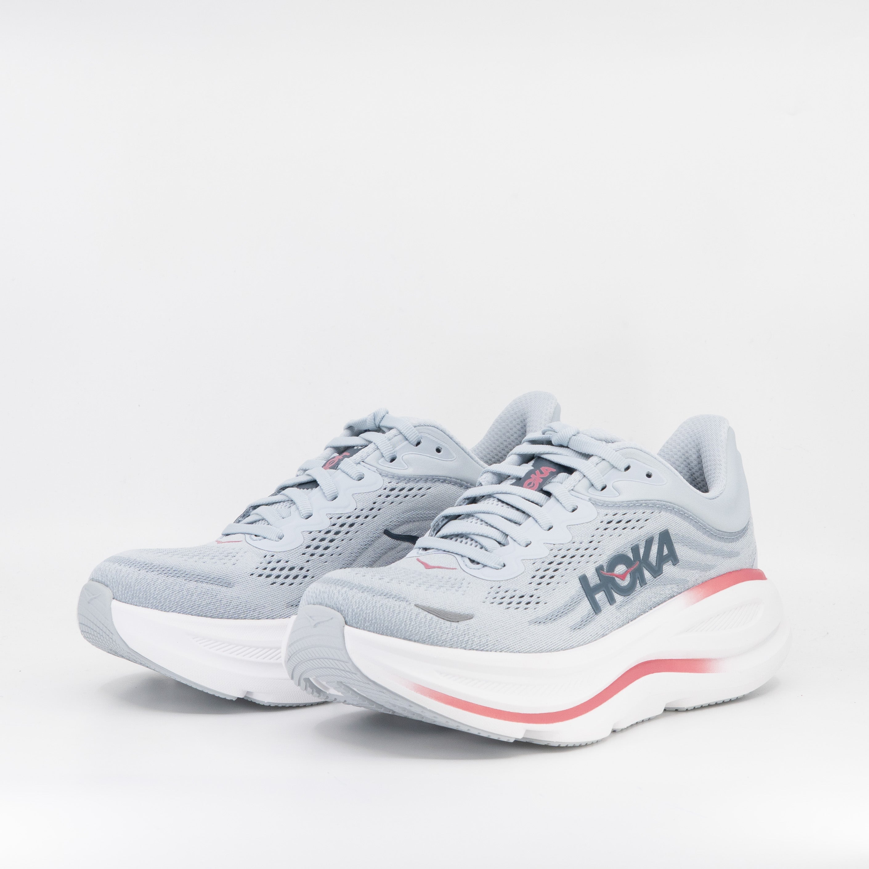 Hoka Bondi 9 (B Standard) Womens Mineral Blue/Washed Blue - Frontrunner Colombo