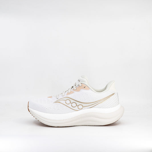 Saucony Triumph 23 (D wide) Womens White/Arctic - Frontrunner Colombo