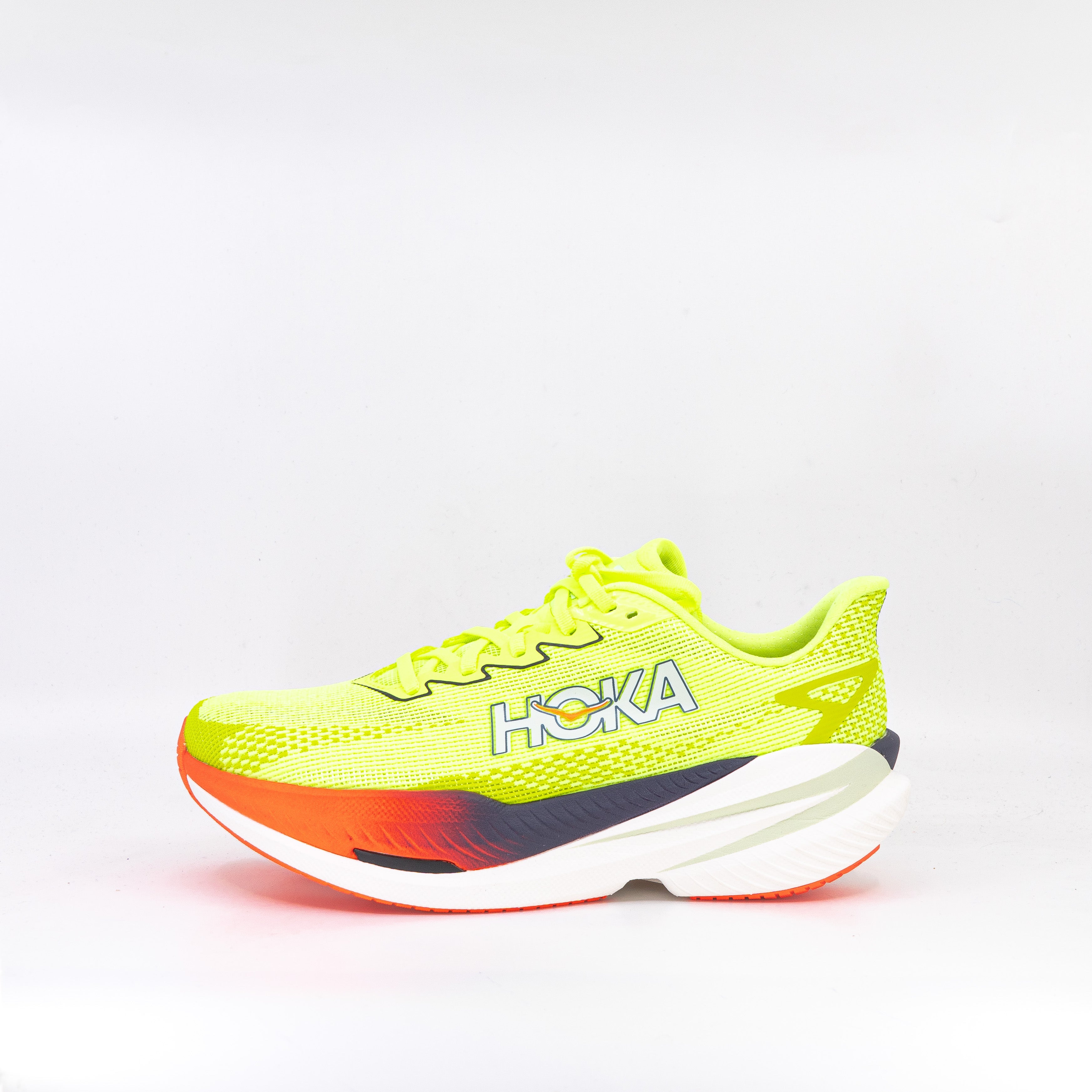 Hoka Mach X 3 (B Standard) Womens Neon Yuzu/Squid Ink - Frontrunner Colombo