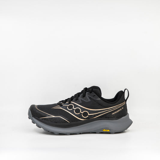 Saucony Peregrine 16 (D Wide) Womens Black/Carbon - Frontrunner Colombo