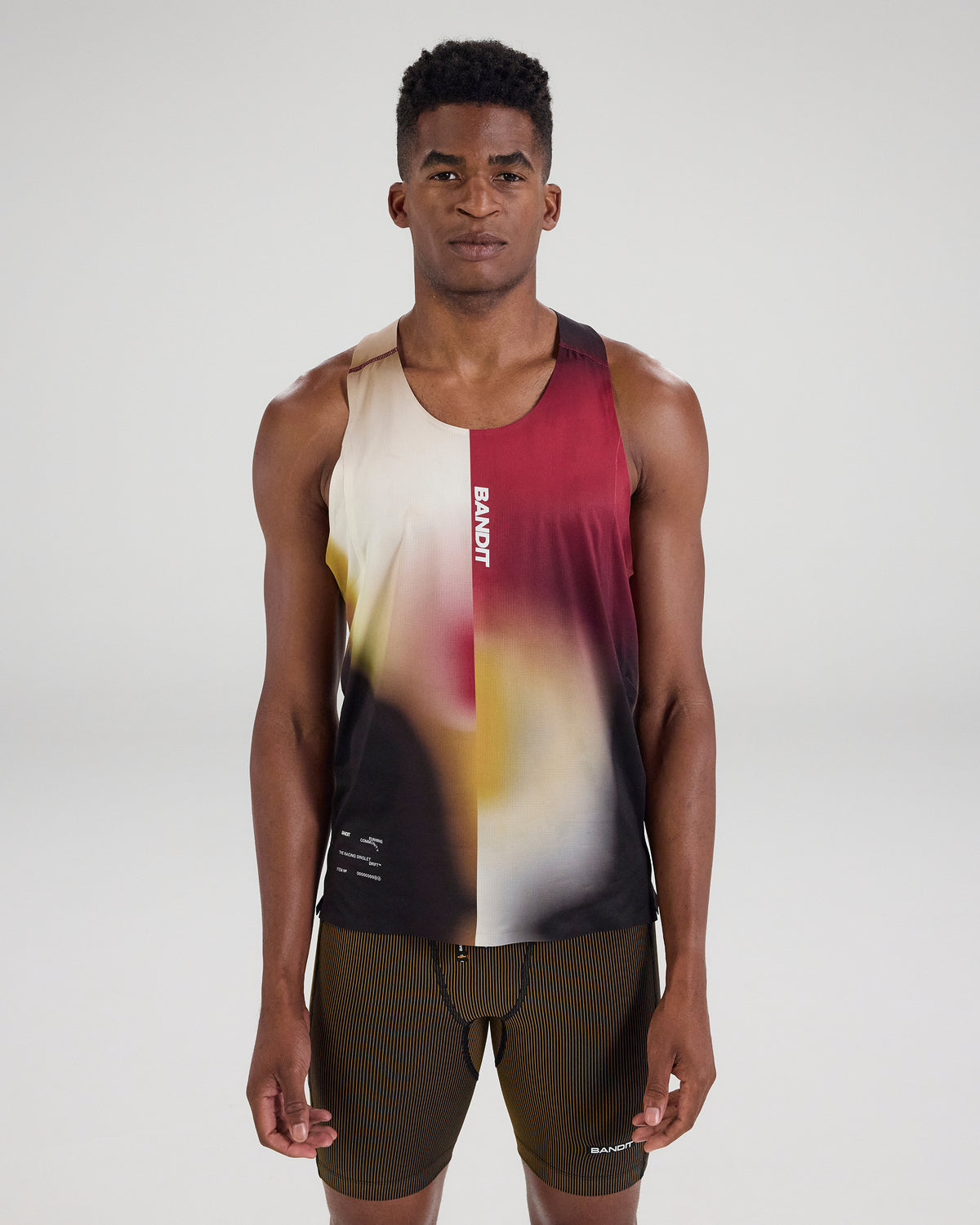 Bandit Drift Racing Singlet - Dijon Gradient - Frontrunner Colombo