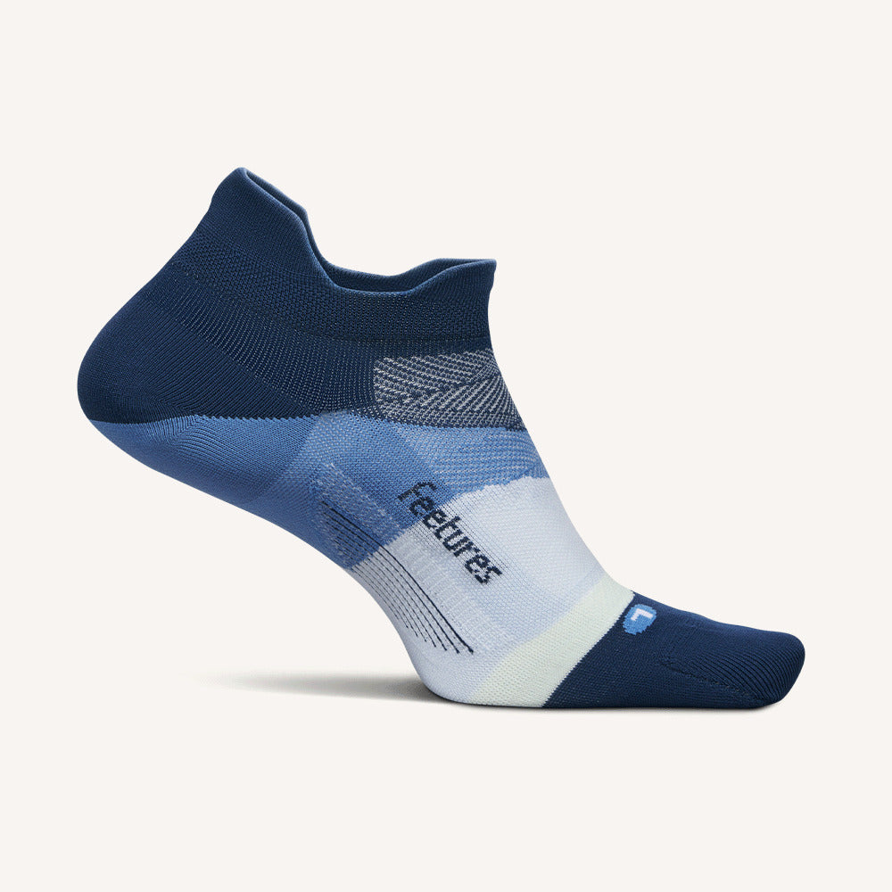 Feetures Elite Ultra Light Cushion No Show Tab Blue Wave - Frontrunner Colombo