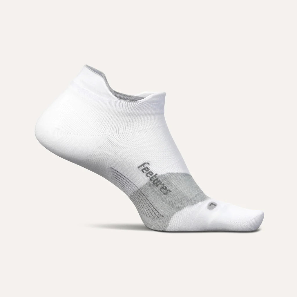 Feetures Elite Ultra Light Cushion No Show Tab White - Frontrunner Colombo